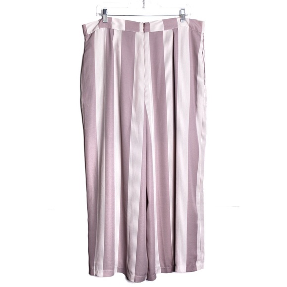 SOLD M Plus Size Leith Wide Leg Culottes Pant H440 - Picture 5 of 8